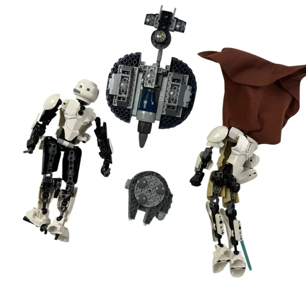 LEGO Star Wars Lot 75193 Obi-Wan Kenobi 75109 75532 Trooper 75199 Incomplete